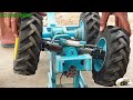 How to make HYDRAULIC control Steering wheel BACKHOME LOADER Cat 444f2 From PVC and Steel Part 8