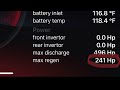 How Battery Temperature Affects Acceleration in a Tesla