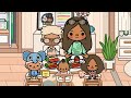 Family Morning Routine In A *NEW HOUSE* || voiced 🔊 || Toca Life World 🌎