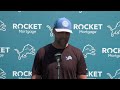 Detroit Lions offensive assistant coaches meet with the media | June 11, 2024