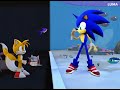 luma dream machine tries to animate a random png of sonic in a aquarium