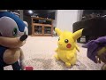 Plush Battle - Sonic vs Pikachu (SEGA vs Pokémon) on Sonic’s 33rd Anniversary