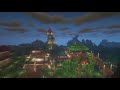 Minecraft (a little custom built village by friends)