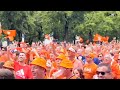 Crazy Scenes in Munich As Netherlands Fans Take Over The City Before The Match Against Romania