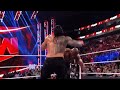 Bobby Lashley Delivers A Massive Spear To Roman Reigns On #wweraw