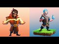 WIZARD FAMILY ULTIMATE COMPARISON | Clash Of Clans | Wizard, Super Wizard, Ice Wizard & Party Wizard