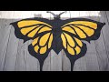Tutorial Membuat Layang  layang Kupu - kupu. How to make a butterfly kite.