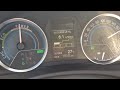 Toyota Auris Hybrid - Acceleration 100-140km/h and 140-180k