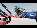 Double Blowover with 2024 cars BeamNG.Drive