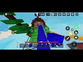 playing roblox bedwars