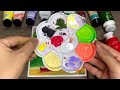 Sunset Over Calm Lake / Acrylic Painting Tutorial / Acrylic Painting for Beginners