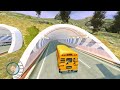 GTA 4 Crazy School Bus Crashes Ep.17