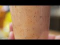 Clean and healthy! Fresh fruit juice / GwangJang Market in Seoul - Korean street food