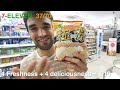 LIVING on JAPANESE CONVENIENCE STORES in TOKYO for 24 HOURS!