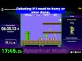 Is there a Time limit for Super Mario Bros Speedrun? (Nintendo World Championships NES Edition)