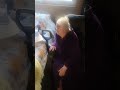 grandma reacts to her preasant