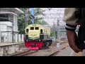 RAMAINYA KERETA API LOKOMOTIF VINTAGE di Stasiun Tersibuk di JAKARTA Edisi Awal November 2023