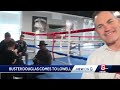 Buster Douglas meets with young boxers in Lowell