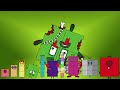 Tiny vs Zombie!! Numberblocks Band But Different Take (100-1000) Shrunk! Can They Defeat the Zombie?