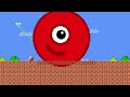 Mario & Numberblocks Marble Race, Red Ball vs the Giant BOSSES Billberry maze | Game Animation