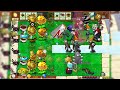 Plants vs Zombies Hybrid v2.2 | Complete Mini-Games! All Six Rows Walkthrough! | Download