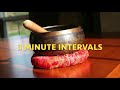 Tibetan Singing Bowl 3 Minute Intervals (1 Hour) Meditation Timer