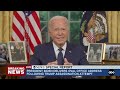 FULL SPEECH: Watch President Biden's Oval Office address following Trump assassination attempt