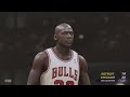 NBA 2K23 MyNBA Eras: 1997 Pistons vs Bulls (Jordan Era 97' Mod)  Produced by @Retro-Rob