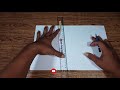 How to draw 3 dimensional easy |  3d drawings