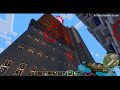 THE SKYBASE SLEEPING QUARTERS! | Minecraft Sky Base Building + Albreach City Building
