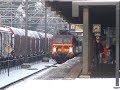 202 Snow in Dordrecht - Station Dordrecht Sneeuw - BR232 - Class 66 - Railion