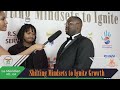 Elhadj Diallo and Bella Siangonya MPH Pre-Gala interview @ A Day of New Beginnings: Shifting Mindset