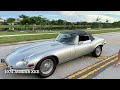1974 Jaguar XKE V12 4-Speed | Cold Start Walk Around