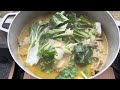 Rain in Day fresh fish 🐠 soup backyard cooking