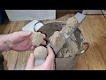 ASMR Isolate clay, big raw pieces