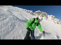 THE SWISS WALL: World's Hardest Ski Run??? (Chavanette - Mur Suisse)