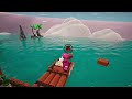 Fortnite *NEW* LEGO Islands in Fortnite LEGO Raft Survival 1080P HD!