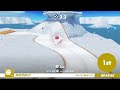Super Mario Odyssey Snowline Circuit in 56.90 seconds