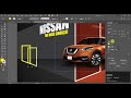 Social Media Post Design for Nissan Car Company | adobe illustrator 2022