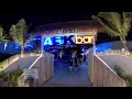 Koh samui thailand NIGHTLIFE 2024, chaweng beach ARK BAR area 4K