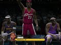 NBA LIVE 2005 SLAM DUNK CONTEST LEBRON JAMES, CARTER, McGrady, RICHARDSON