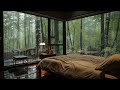 Go to Sleep with Rain Sounds on the forest 🌧️ | Relaxing Rain Sounds for Sleeping Problems