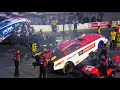 FASTEST ACCELERATING MACHINES IN THE WORLD 11,000 HORSEPOWER TOP FUEL FUNNY CARS BURNING NITRO