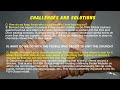Solutions to Challenges to O & E (23 Slides - 20Min 52Sec)