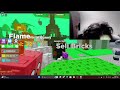 playing roblox brick simulator for the first time on my channel