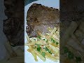 Club T-bone Steak & Chips #shortsvideo