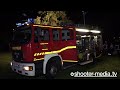 🔥 🚒  FEUER: SCHULE STEHT in FLAMMEN  🚒 🔥 |  Holzanbau & Werkraum brennen komplett