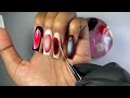 Abstract GelX Nails❣️✨| gelX application + interesting nail art!✨