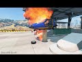 Car Crashes Compilation vs Bollards 😲 BeamNG Drive