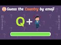 Can you guess the Country by emoji?'#country #generalknowledgequestions #triviaquiz #emojichallenge